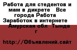 Работа для стедентов и мам в дикрете - Все города Работа » Заработок в интернете   . Амурская обл.,Тында г.